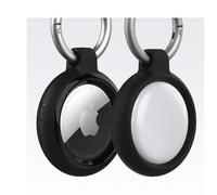 Funda OtterBox Sleek Series para AirTag, Resistente a Golpes y Caídas, Ultra Fina, Incluye Mosquetón, Negro