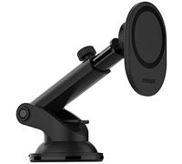 Otterbox Soporte para Salpicadero de Coche para MagSafe, Fuerte Alineación y Fijación con MagSafe, Facilmente Ajustable y Diseño Seguro, Compatible con iPhone, Negro