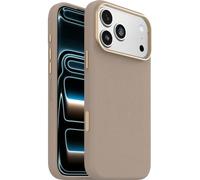 Otterbox Symmetry Cactus Leather MagSafe Funda, iPhone 18/17 Pro MAX, Gris | A prueba de golpes, a prueba de caídas, funda fina protectora, Testada 3x con estándares Militares anticaídas