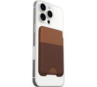 Otterbox Symmetry Cactus Leather MagSafe Wallet, Marrón | Portafolio suave al tacto con 2-3 Ranuras para tarjetas de crédito, fuerte fijación MagSafe, Compatible con iPhone