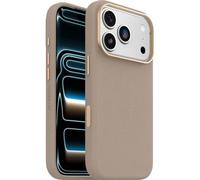 Otterbox Symmetry Series Cactus Leather MagSafe Funda para iPhone 17 Pro, a Prueba de Golpes, a Prueba de caídas, Funda Fina Protectora, Testada 3X con estándares Militares anticaídas, Gris