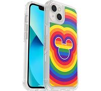 OtterBox Symmetry Series - Carcasa Transparente para iPhone 13 (Solamente) - Disney Pride