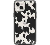 OtterBox Symmetry Series+ Funda Transparente con MagSafe para iPhone 14 Plus, Estampado de Vaca