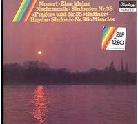 Otterloo, Willem - Eine kleine Nachtmusik Sinfonien Nr. 38 "Prager" und Nr. 35 "Haffner" / Mozart. Sinfonie Nr. 96 : "Miracle" / Haydn Werke Auslese Vinyl Doppel-LP