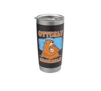 Otterly Adorable Loves Bienestar Animal Nutria Cría Nutria Vaso térmico de acero inoxidable de doble pared