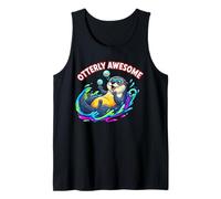 Otterly Awesome - Bonito diseño de Nutria Marina para Hombres, Mujeres y niños Camiseta sin Mangas