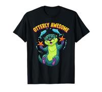 Otterly Awesome Cute Funny Otter Design para Hombres, Mujeres y niños Camiseta