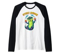 Otterly Awesome Cute Funny Otter Design para Hombres, Mujeres y niños Camiseta Manga Raglan