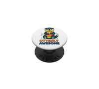 Otterly Awesome Cute Funny Otter Design para Hombres, Mujeres y niños PopSockets PopGrip Adhesivo