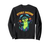 Otterly Awesome Cute Funny Otter Design para Hombres, Mujeres y niños Sudadera