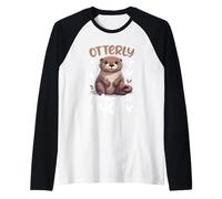 Otterly Enamorado de ti Camiseta Manga Raglan