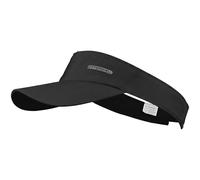 OTTERSHELL Visera Deportiva con Ranuras para Gafas, Visera atlética Ajustable para Correr, Golf, Tenis, Pesca., Blanco, Talla única (Black)