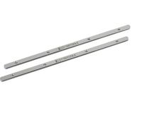 Ottertools - Juego de 2 conectores de riel guía FSV - Acero inoxidable, autocentrado mediante bordes cónicos - Compatible con Makita & Festool - para cortes precisos y sin desfases