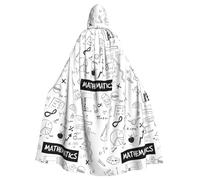 OTTKGGA Capa decorativa con capucha para adultos, diseño de vampiros, bruja, misteriosa, cosplay, fiestas de carnaval