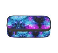 OTTKGGA Cool Star River - Estuche organizador de artículos de papelería, bolsa de maquillaje para escuela, oficina, viajes, Black, Talla única, Maleta