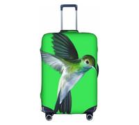 OTTKGGA Flying Bird - Funda protectora para maleta, elástica, antiarañazos, para equipaje de 18 a 32 pulgadas, White, L