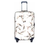 OTTKGGA Funda para maleta de natación, protector de equipaje, elástico, antiarañazos, esencial de viaje, se adapta a equipaje de 18 a 32 pulgadas, White, M