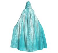 OTTKGGA Papel pintado con textura de tablones de madera para adultos, capa decorativa con capucha, bata decorativa de vampiros, brujas, misteriosas, cosplay, fiestas de carnaval