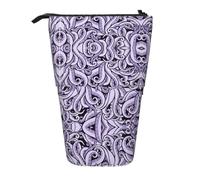 OTTKGGA The Sea Witch - Estuche telescópico para lápices con cremallera, portátil, para escuela, oficina, estudiante, Black, Talla única