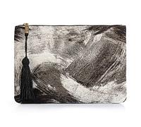 Otto Angelino Bolso de mano de diseñador bohemio y de moda para mujer, múltiples ranuras para dinero, tarjetas, teléfono inteligente, ultra delgado