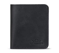 Otto Angelino Cartera Plegable Ultradelgada de Piel Genuina para Tarjetas y Dinero - Unisex