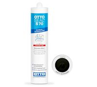 Otto Chemie ottoseal S70 Noir mat (c6114) ne tache pas Pierre Naturelle en silicone Mastic d'étanchéité