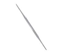 Otto Herder Manicure Lima de esquina de acero inoxidable, 13 cm de longitud, para trabajos finos en las uñas