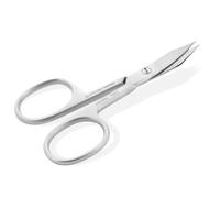 Otto Herder Manicure Tijeras combinadas para cutículas y uñas fabricadas en Solingen, 9 cm, inoxidable, mate, con tope, lijadas a mano para uñas de los pies y cutículas.