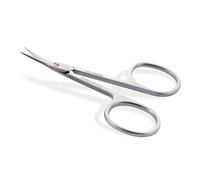 Otto Herder® Tijeras para cutículas, extraafiladas para cortar cutículas sobresalientes de 8,5 cm con tornillo dorado, punta de torre, extrafinas con 1,5 cm con borde de corte muy afilado