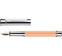 Otto Hutt design04 954332 - Pluma estilográfica con mango chapado en albaricoque mate y guillochierung a cuadros, grosor del plumín extrafino de acero, longitud: 13,2 cm y un peso de 38,7 gramos