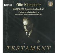 Otto Klemperer - Beethoven:Symphonies Nos.2 & 7