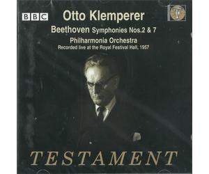 Otto Klemperer - Beethoven: Symphonies Nos. 2 & 7