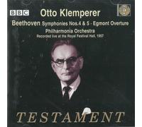 Otto Klemperer - Beethoven:Symphonies Nos.4 & 5