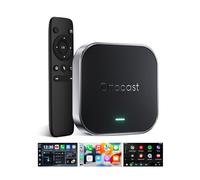 OTTOCAST E2 AI Box con Control Remoto, 2026 Mejorada 3 en 1 Adaptador Inalámbrico CarPlay y Android Auto, Android 13 Vídeo Multimedia para Coche con Netflix YouTube, Descarga de Aplicaciones, 4GB+64GB