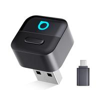 OTTOCAST Mini Pico Adaptador Inalámbrico CarPlay y Android Auto, Convierte CarPlay con Cable en inalámbrico, Cambio con un Toque Entre 2 teléfonos, Reconexión automática rápida, WiFi 6, Bluetooth 5.4