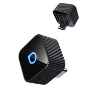 OTTOCAST Mini Slim 2026, Adaptador Wireless CarPlay & Android Auto, Convierte CarPlay/Android Auto con Cable a inalámbrico,Dongle USB-C Compacto, Mini Cube Negro
