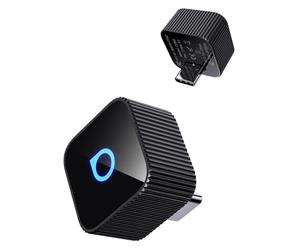 OTTOCAST Mini Slim 2026, Adaptador Wireless CarPlay & Android Auto, Convierte CarPlay/Android Auto con Cable a inalámbrico,Dongle USB-C Compacto, Mini Cube Negro