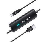 Ottocast Mirror Touch Modelo 2026, Adaptador CarPlay Inalámbrico 3-en-1 con Screen Mirroring, CarPlay & iOS Mirror & Android Mirror, Plug & Play, Compatible con iPhone 15+ y Android con DisplayPort