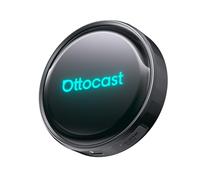 Ottocast P3 Pro, Adaptador CarPlay y Android Auto inalámbrico con Android 13, Snapdragon SM6225, 8 GB RAM + 128 GB ROM, HDMI 1080P, Pantalla Dividida y Asistente de Voz con IA, Compatible Desde 2016