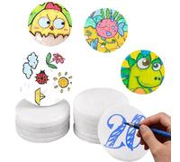 OTTOOPPXIN 20 Piezas Piedras para Pintar, 5 CM Hand-Painted Creative Stones, Piedras Planas Grandes, para JardíN, Macetas Y Plantas DIY Manualidades Escuela Amabilidad Pintura Proyecto Decoraciones