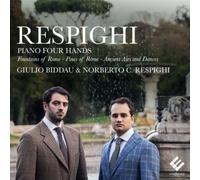 Ottorino Respighi Respighi: Piano Four Hands (CD) (Importación USA)
