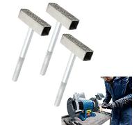 OTTYMO 3 Pcs Rectificador de Muelas Diamantado Piedra Rectificadora Muela Tocador de Muela Abrasiva en Forma de T Aparador de Muelas de Diamante para Rectificar y Restaurar las Molas de Piedra 45x92cm