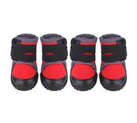 Otufan 4PCS Zapatos para Perros - Botas Grandes para Perros con Suela de Goma Antideslizante - Transpirables a Prueba de Agua, Adecuadas para Botas de Escalada para Deportes al Aire Libre (90)