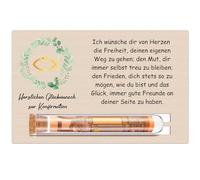 Otuuz Regalo de Dinero Comunión Regalo de Confirmación para Niños Tubo de Ensayo Tarjeta de Confirmación de Madera Regalos de Dinero para Niños Bautismo Consagración Juvenil(Konfirmation)