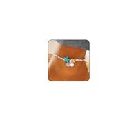 Otxas Tobilleras para mujer, impermeables, para verano, playa, tobilleras, bohemias, conchas de estrella de mar para mujer, tobilleras blancas con cuentas para mujer, joyería de playa, 23cm, No es una