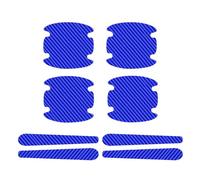 OTYKPXNV 8 Piezas Pegatinas Manijas Puertas Automóviles para MG Maestro/Marvel R/Metro/MG3/MG4/MG5, Manija Puerta PelíCula Protectora contra RasguñOs Decoración Accesorios,B/Blue