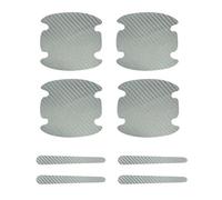 OTYKPXNV 8 Piezas Pegatinas Manijas Puertas Automóviles para MG Maestro Marvel R Metro MG3 MG4 MG5, Manija Puerta PelíCula Protectora contra RasguñOs Decoración Accesorios,D/Silver