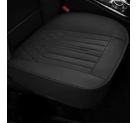 OTYKPXNV Cojines Asientos Coche para Fiat 500 500S 500E 500C 500L 500X Ranch, Cómodo Impermeable Cojin Asiento Delanteros Fundas Almohadilla Protectora Accesorios Decoración,A-Black