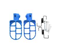 OU SI DUO para XR50R CRF50 CRF70 CRF80 CRF100F Apoyapiés De Motocicleta Piezas De Reposapiés De Pedal Reposapiés De Motocicleta Reposapiés Motocicleta(Azul)