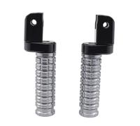 OU SI DUO Pedales De Apoyapiés Delanteros De Motocicleta para RSV 4 para Fábrica RSV4 R RF RR para RS 660 para Tuono 660 para Tuono V 4 V4 Reposapiés Motocicleta(B-Grey)